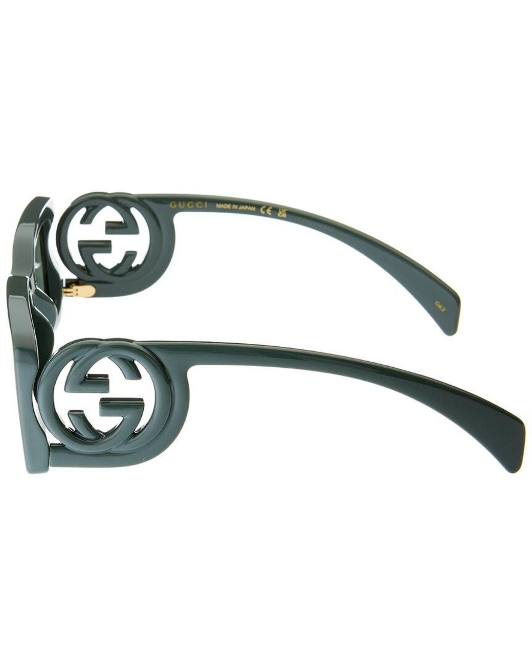 Gucci Green Gg1325S 54Mm Sunglasses