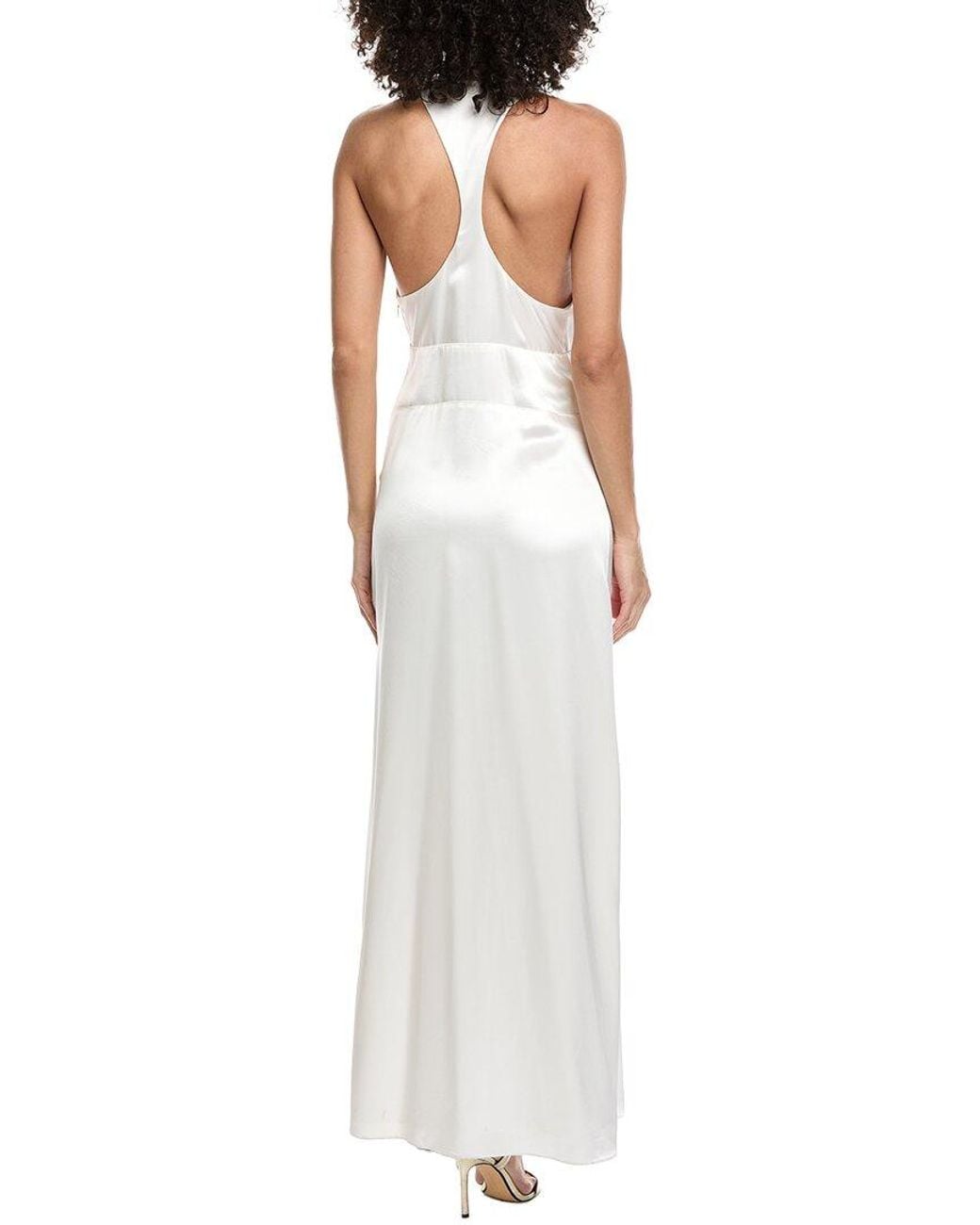Ba&sh White Robe Gerry Dress