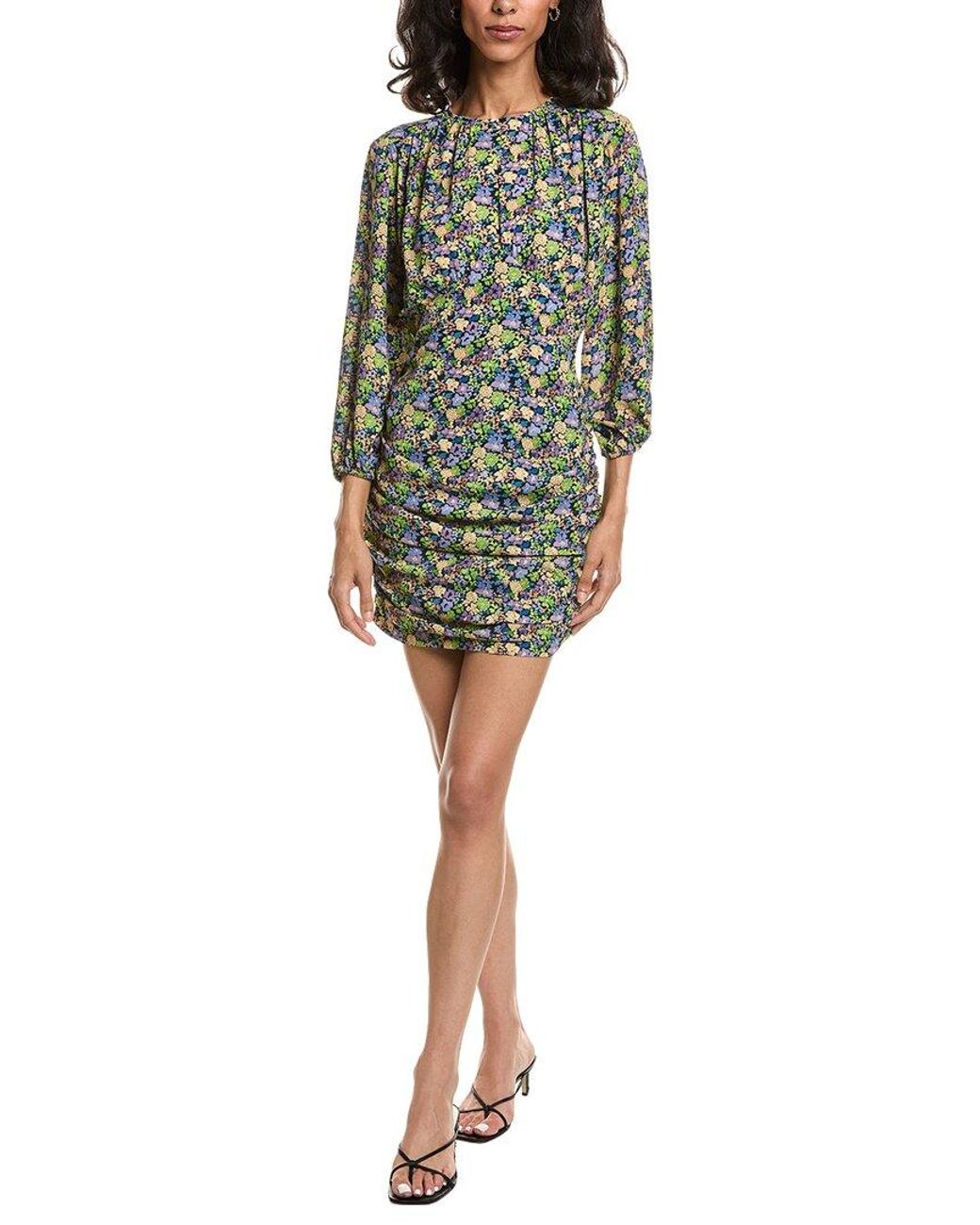 Maje Green Woven Dress
