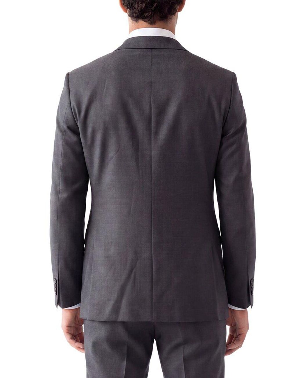 Corneliani Blue Cc Collection Virgin Wool Blazer for men