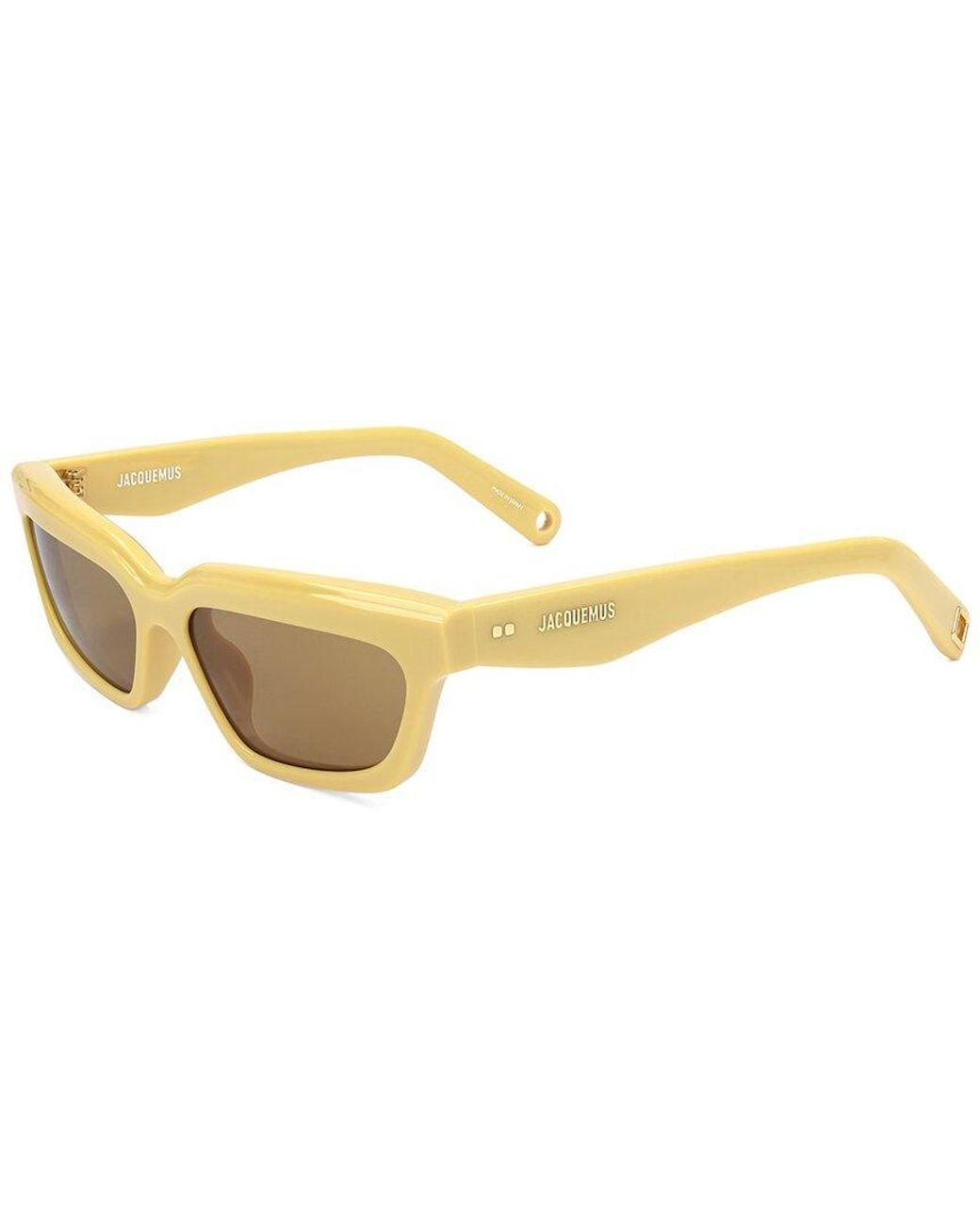 Jacquemus Metallic Jac62 54Mm Sunglasses