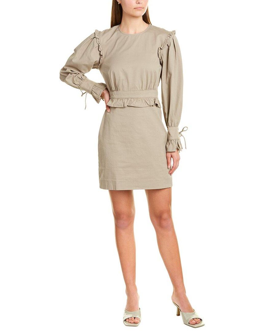 Ruffle sheath dress Clearance