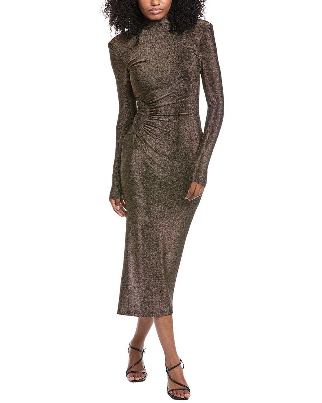 Ramy Brook Brown Amarilys Midi Dress