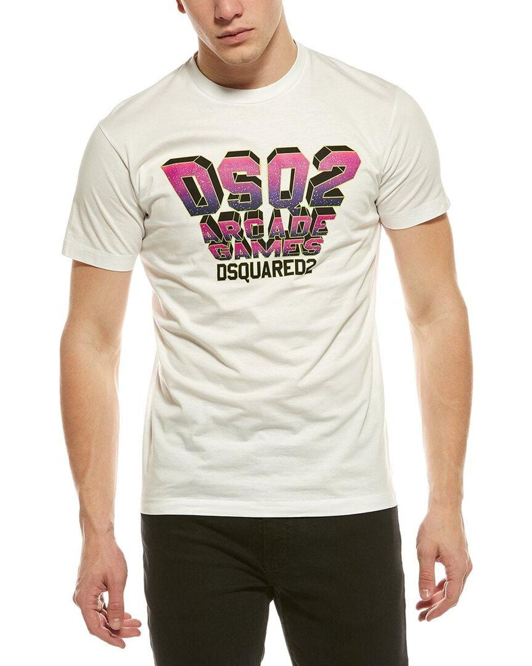 DSquared² White T-Shirt for men