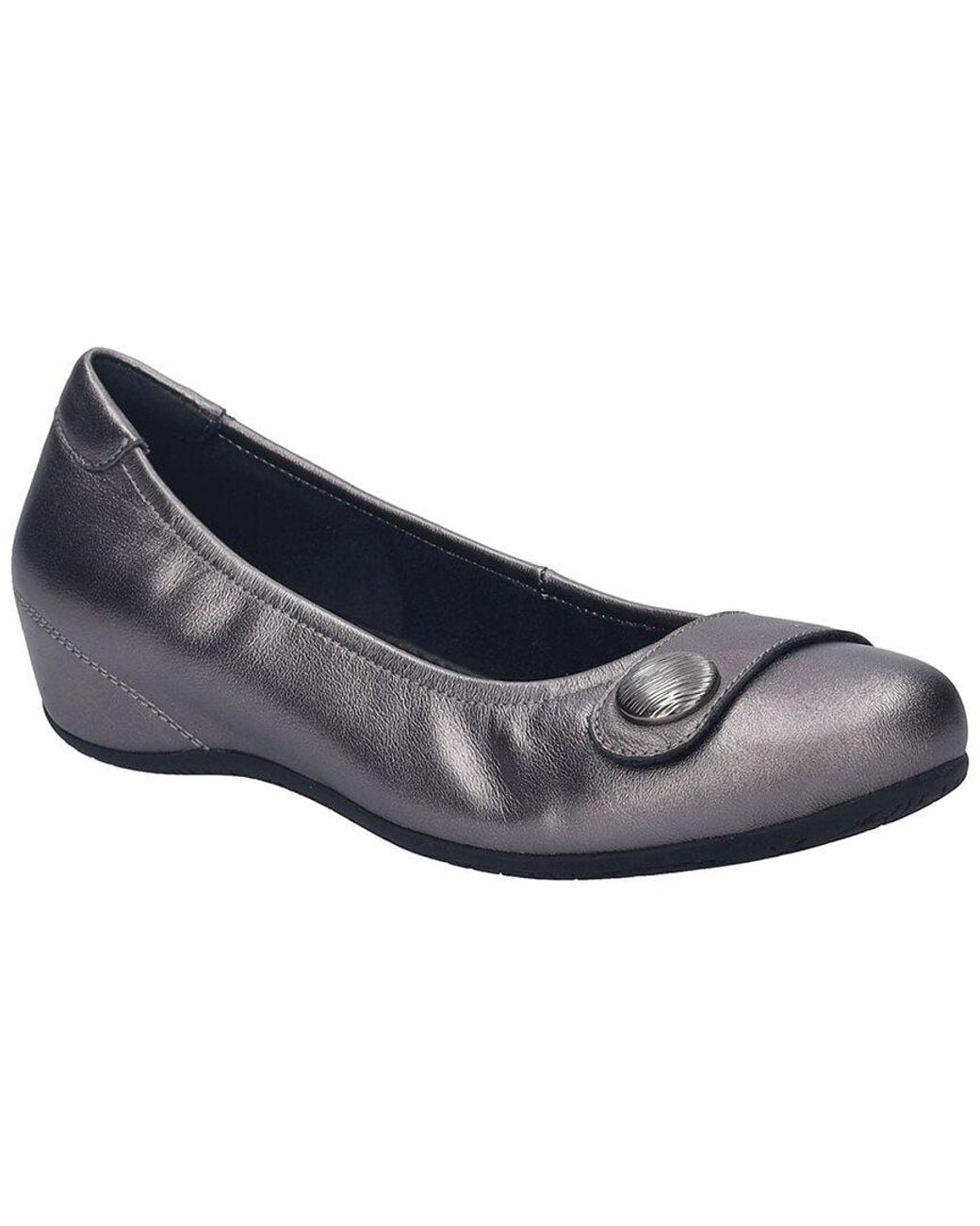 Josef Seibel Blue Florina 04 Leather Ballerina Flat