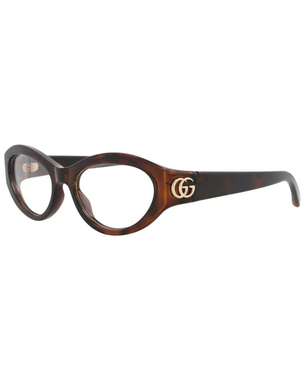 Gucci Brown 51Mm Optical Frames