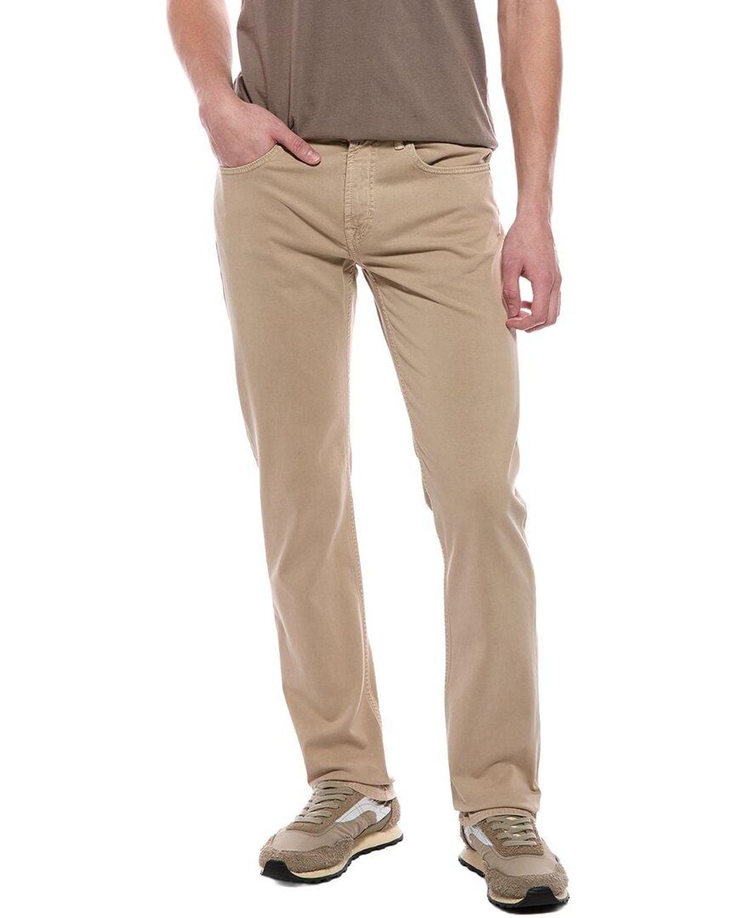 7 For All Mankind Natural Luxe Performance Biscuit The Straight Jean for men