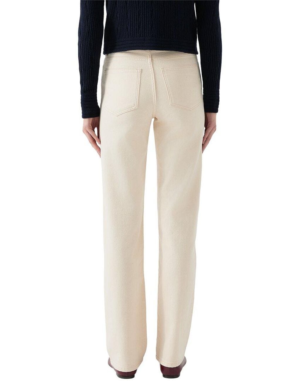 L.K.Bennett Natural Clara Trouser