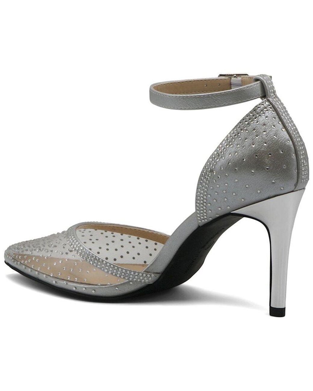 Adrienne Vittadini Gray Neema Pump