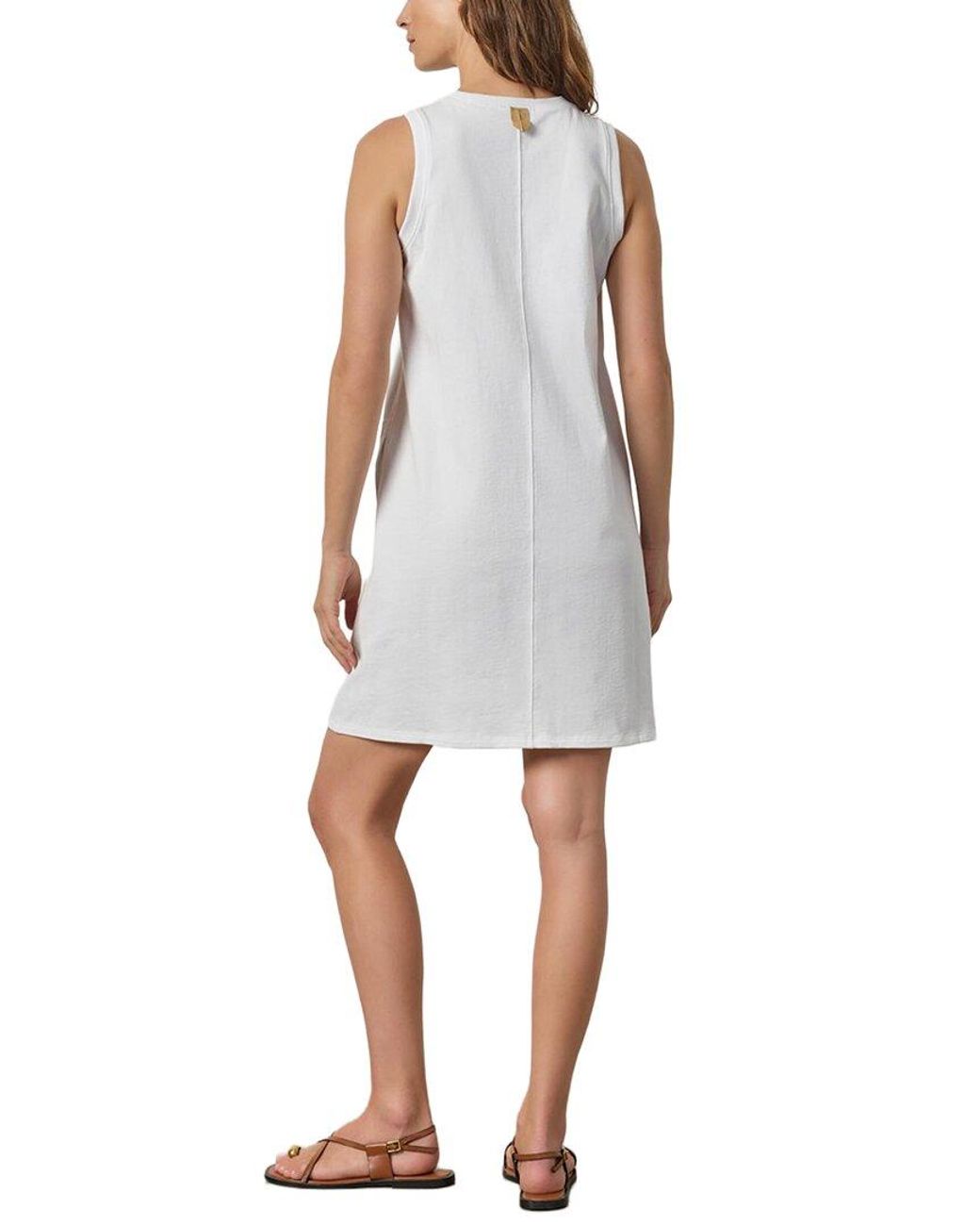 Lilla P White Center Seam Tank Dress