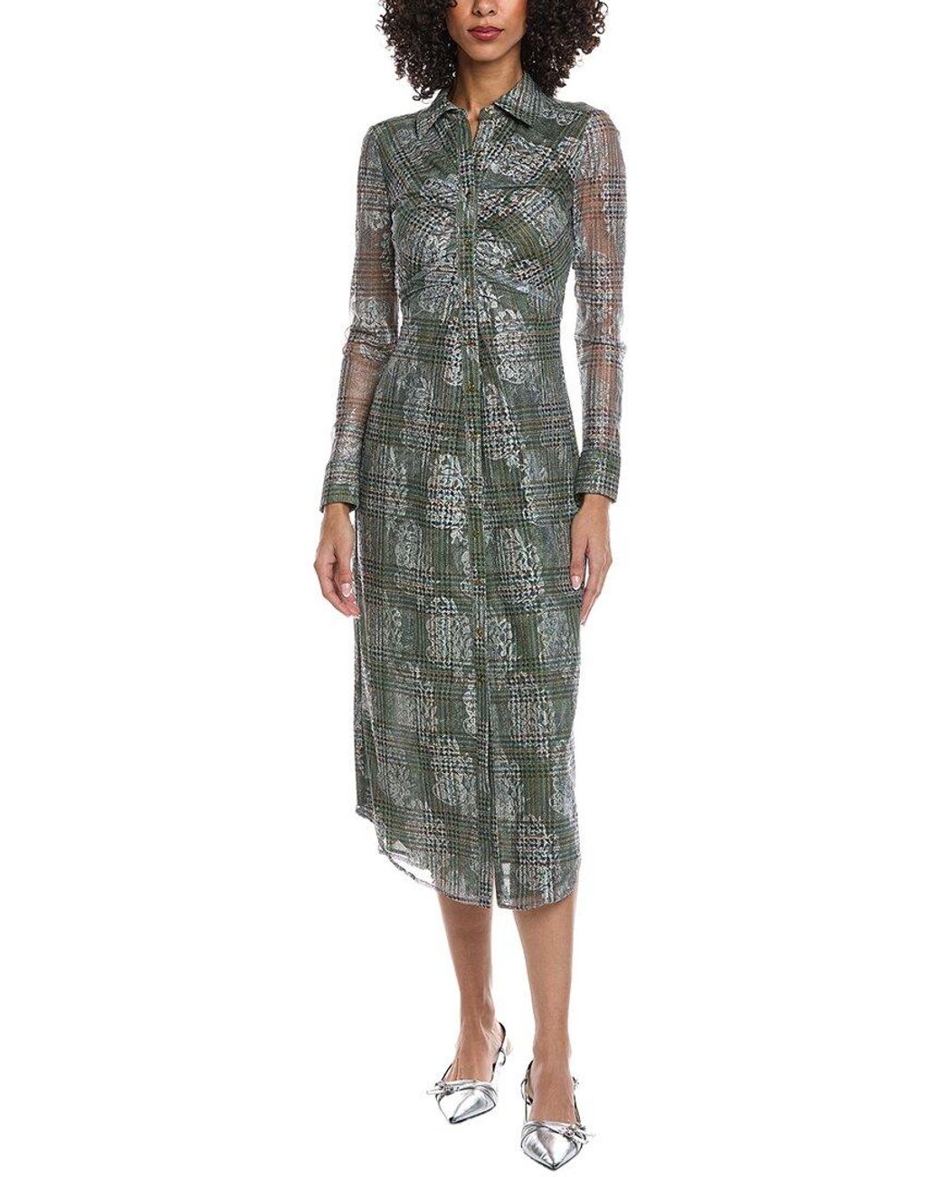 Ramy Brook Green Wyatt Midi Dress