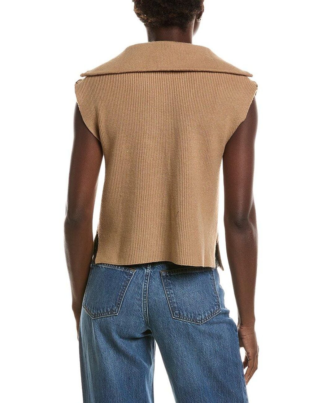 Hunter Blue 1/2-Zip Sweater
