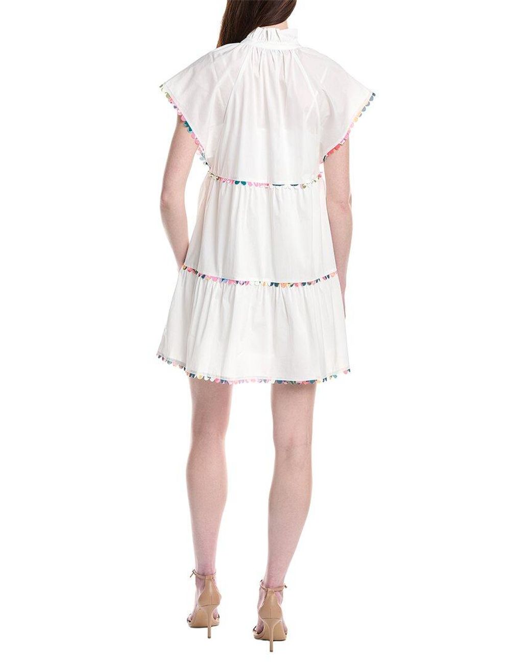 CROSBY BY MOLLIE BURCH White Whitley Dress