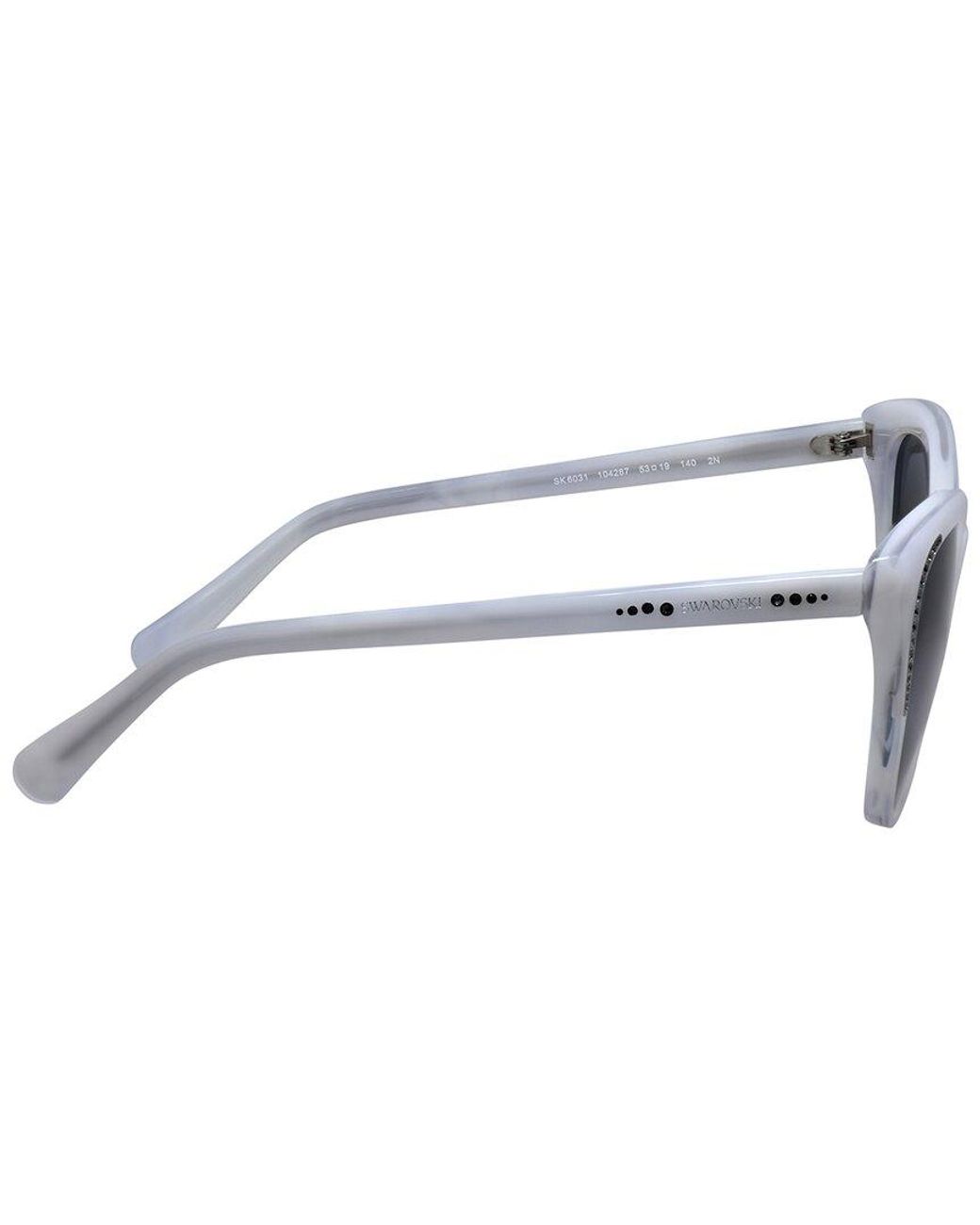Swarovski Blue Sk6031 53Mm Sunglasses