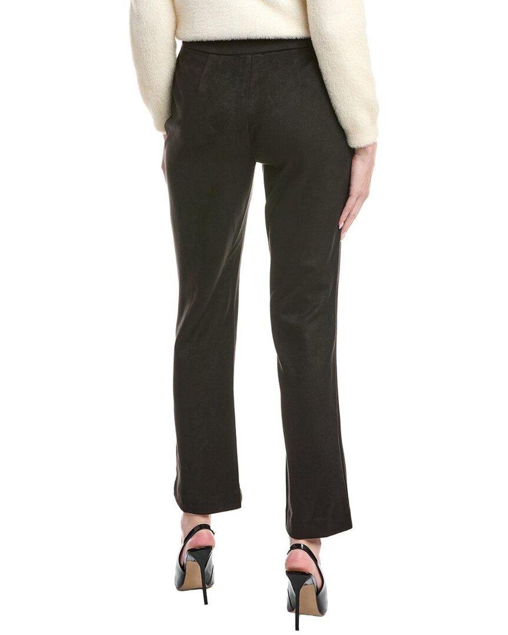 Tahari Black Straight Leg Pant