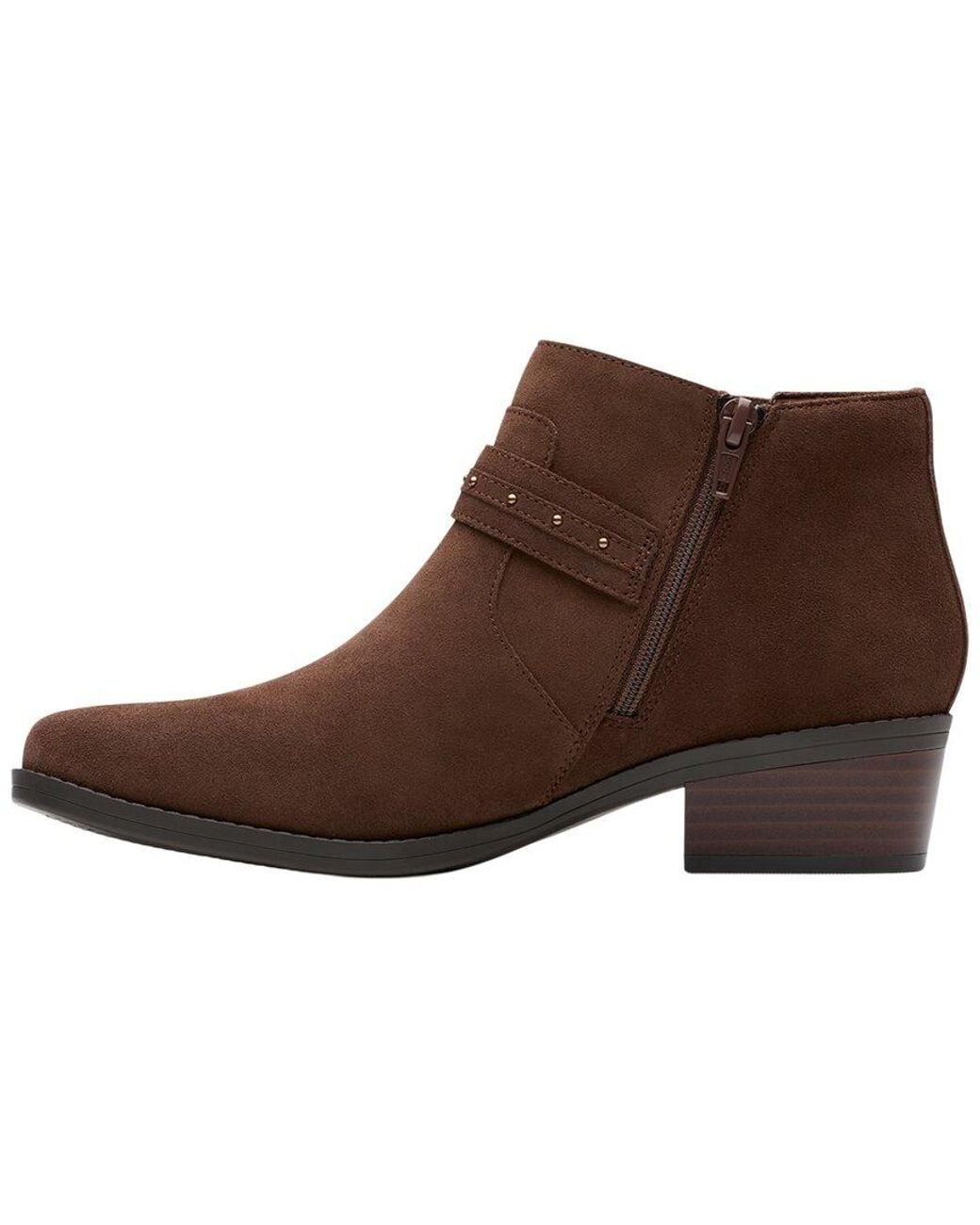 Clarks Brown Danyelle Wish Suede Boot