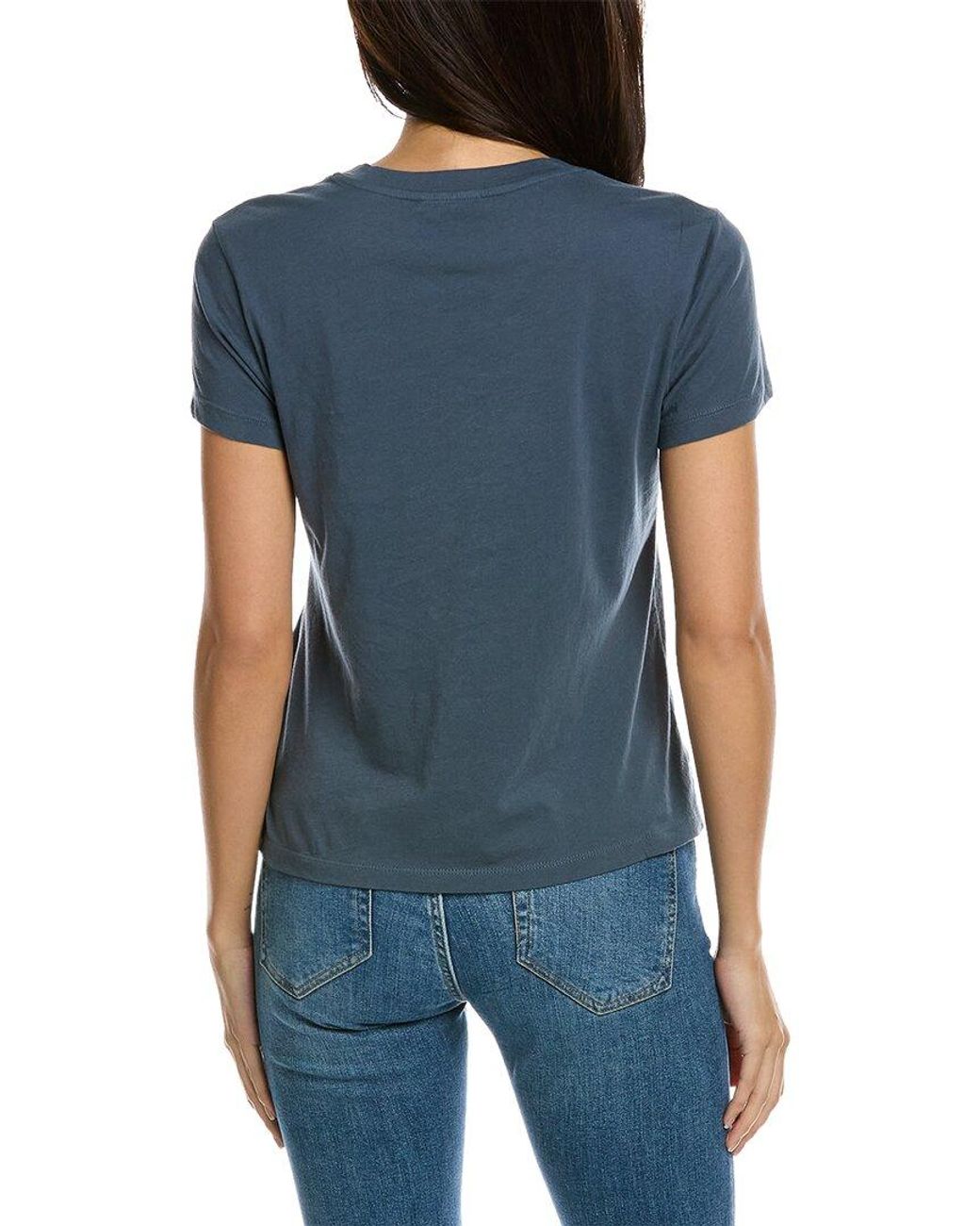 James Perse Blue Vintage Little Boy T-shirt