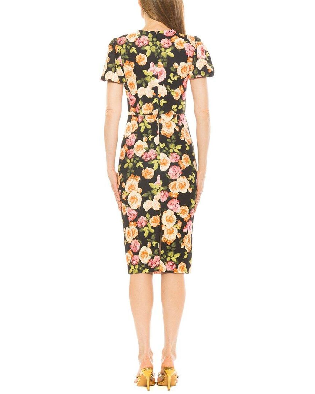 Alexia Admor Yellow Micaela Sheath Dress