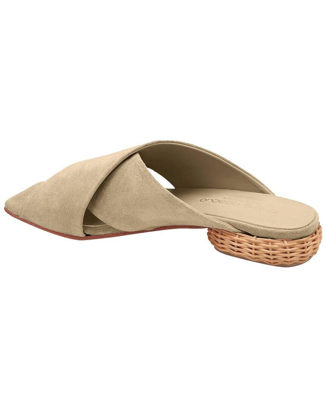 Andre Assous Natural Willa Leather Sandal