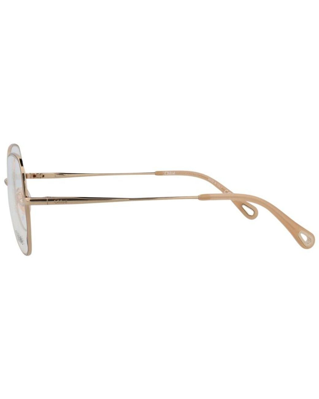 Chloé Metallic Ch0098O 50Mm Optical Frames