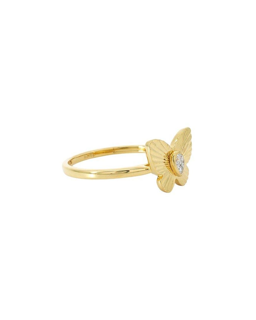 Maitre De Diamant White 18K 0.04 Ct. Tw. Diamond Ring