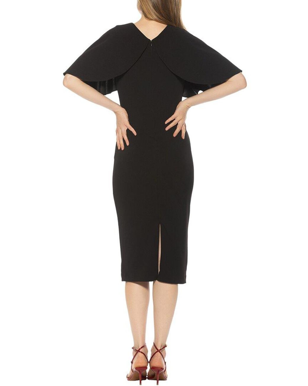 Alexia Admor Black Novi Sheath Dress
