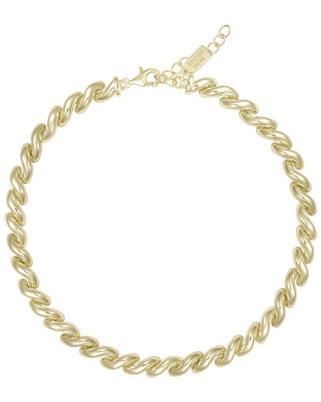 Electric Picks Metallic 14K Plated Empire Chain