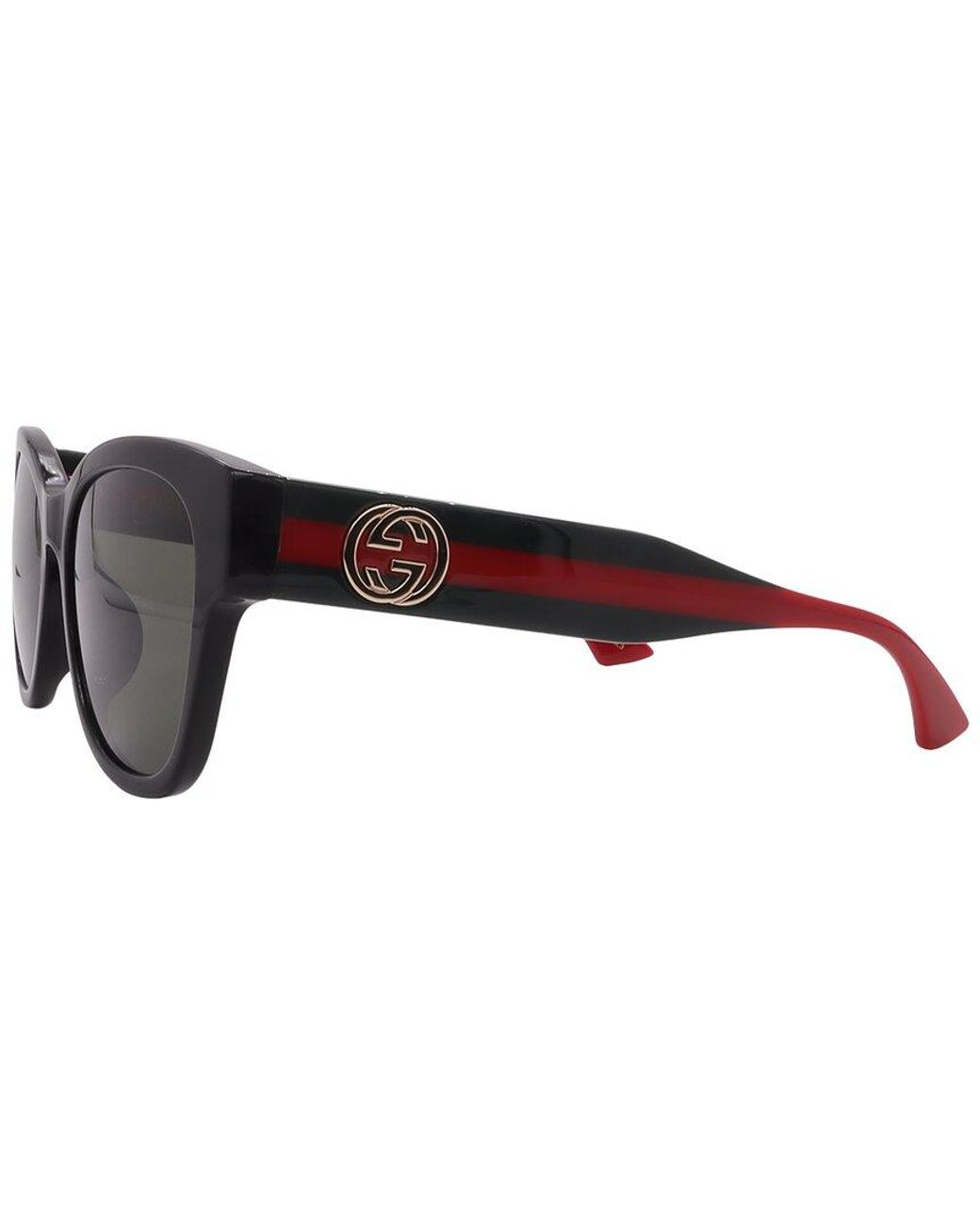 Gucci Black Gg1866Sk-001-56-19-145 Sunglasses