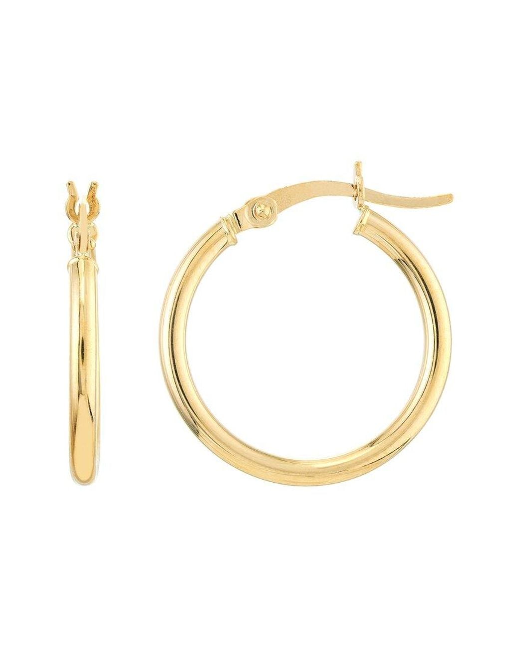 HAWLEY ST Metallic 14K Polished Earrings