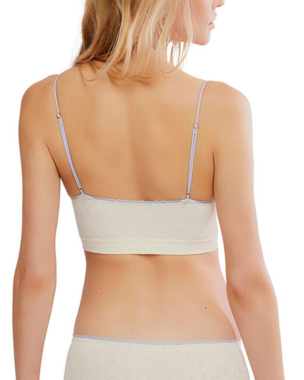 Free People Green Sweet Point Bralette