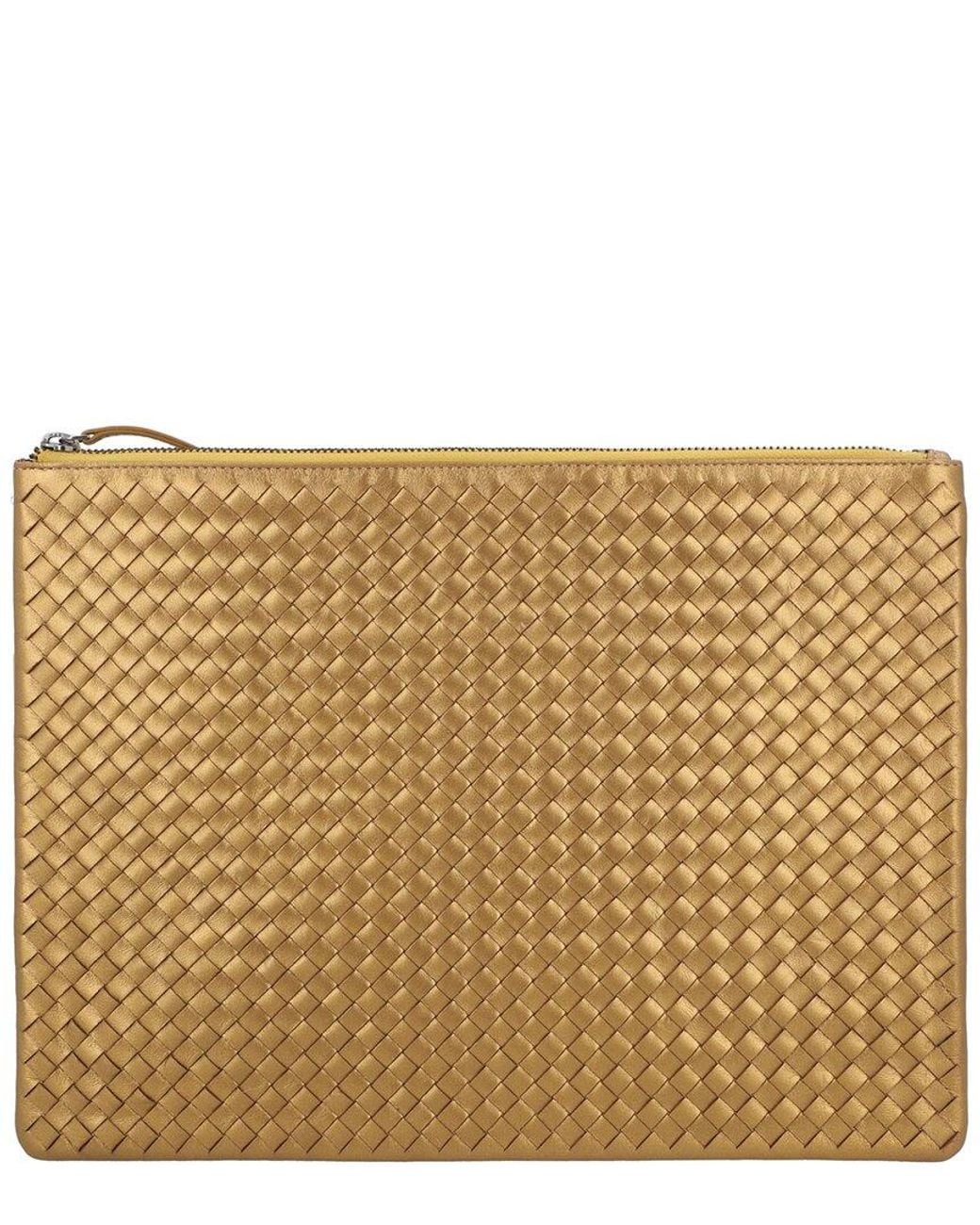 Dragon Diffusion Natural A4 Leather Pochette