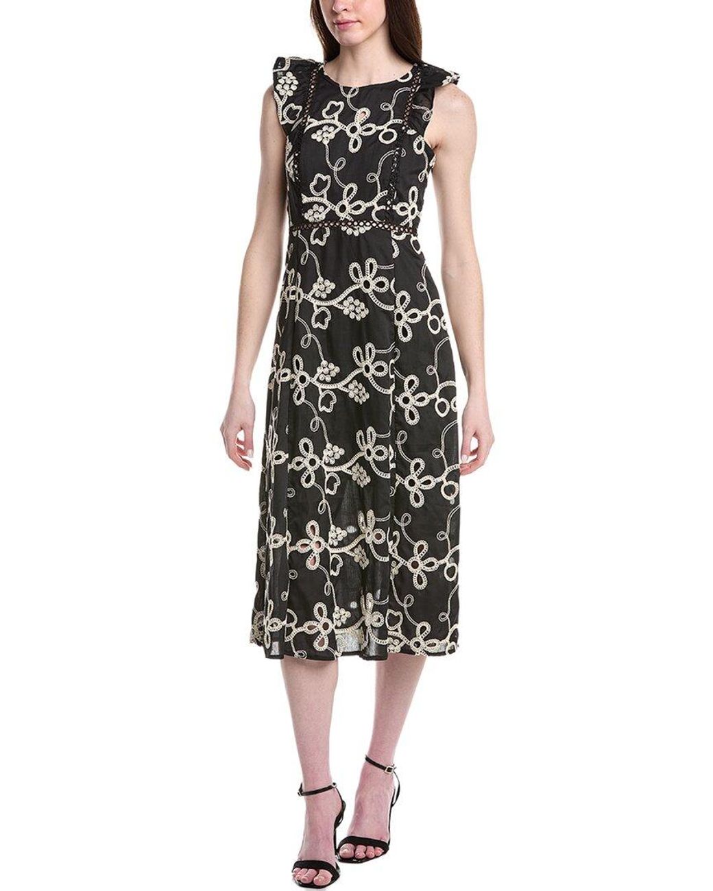 sam edelman rope embroidered eyelet maxi dress NWT Sam Edelman Women's Rope-Embroidered Eyelet Dress