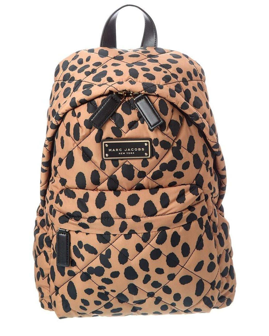 Marc Jacobs Cheetah Quilted Backpack in Brown | Lyst display picture 2