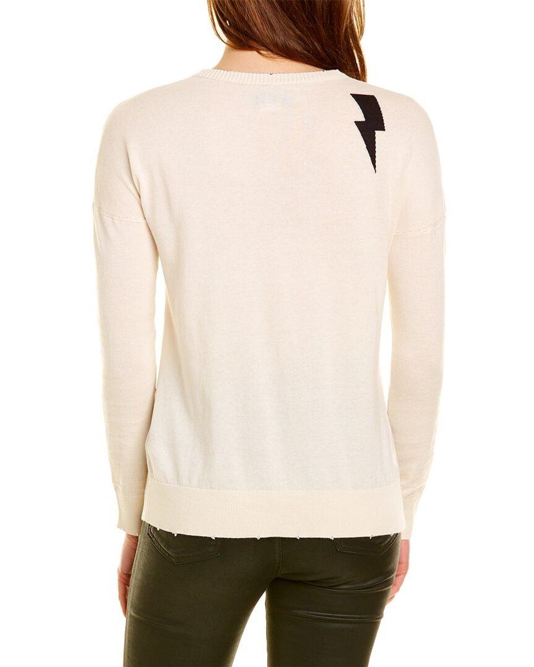 Rock Intarsia Sweater Cream - Women's Sweaters