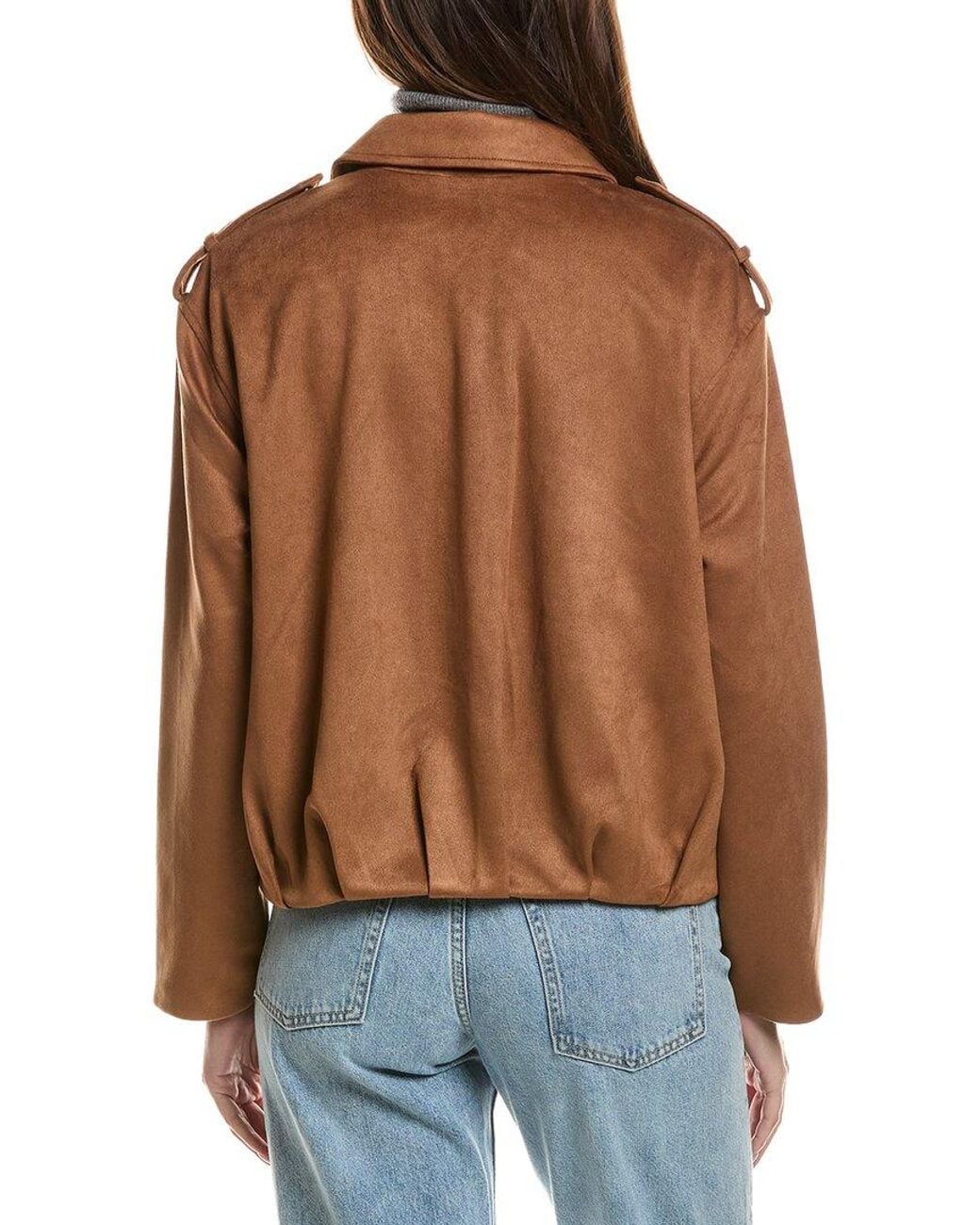 NVLT Brown Bomber Jacket