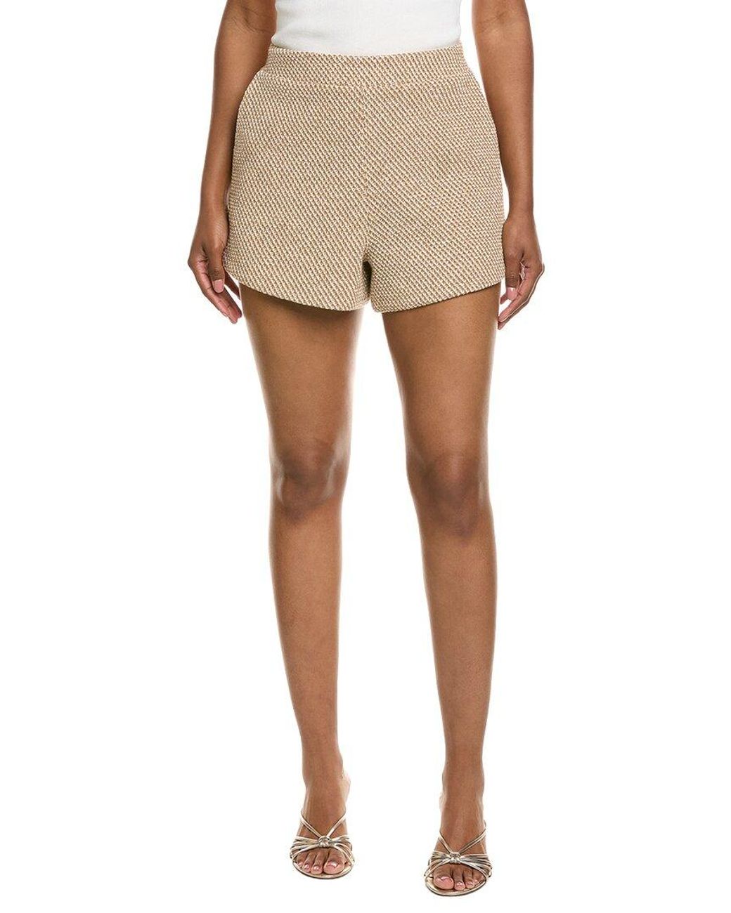 L'Agence Natural Radlee Knit Dolphin Short