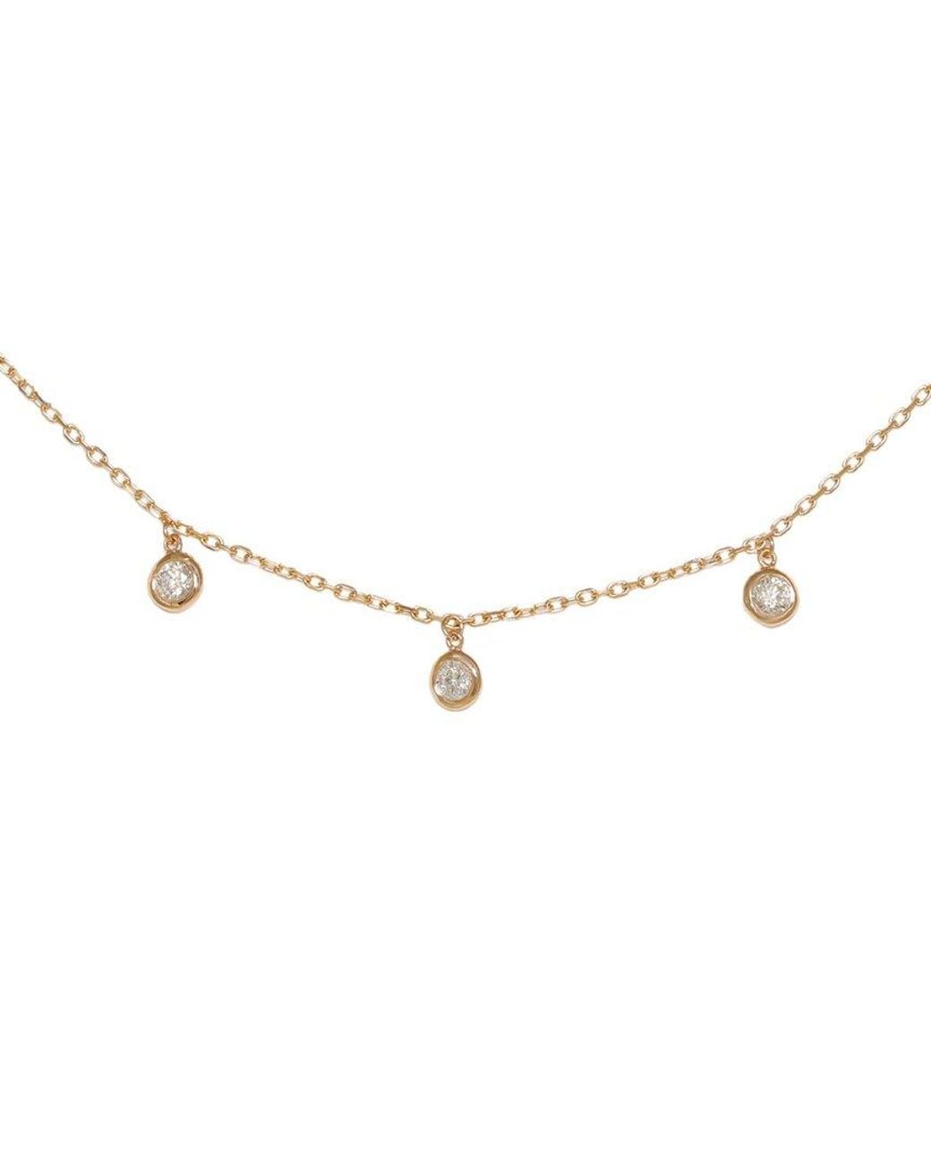 Diana M Metallic Fine Jewelry 14k 0.75 Ct. Tw. Diamond Necklace