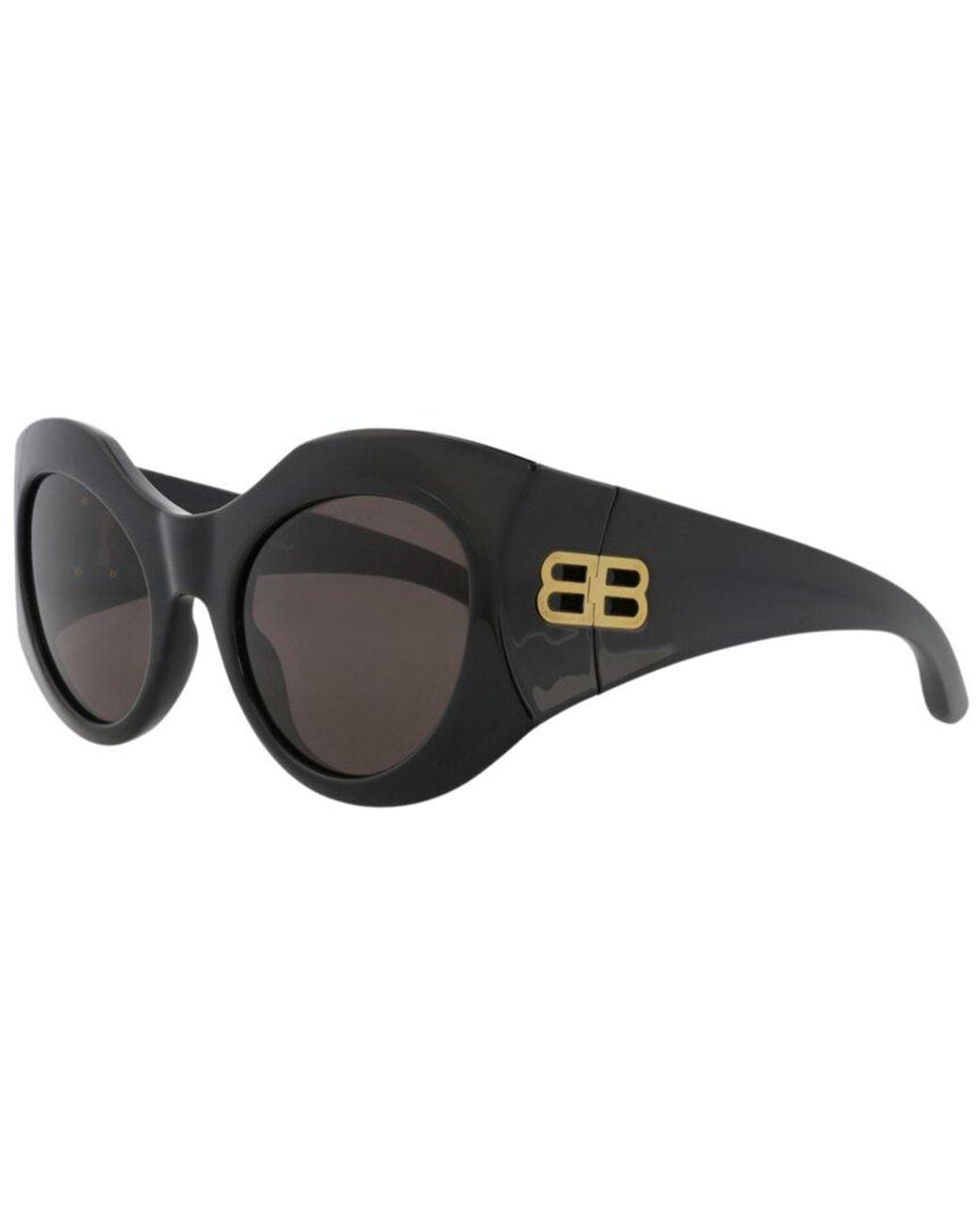 Balenciaga Black 56Mm Sunglasses