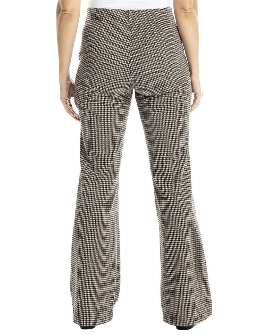 Max Studio Gray Double Knit Slim Bootleg Pant