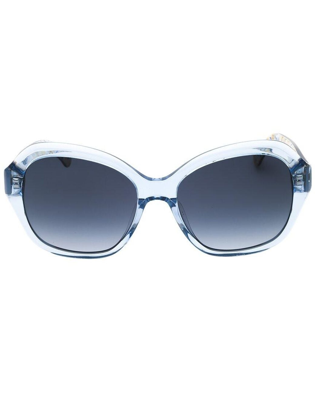 Kate Spade Blue Lottie/G/S 55Mm Sunglasses