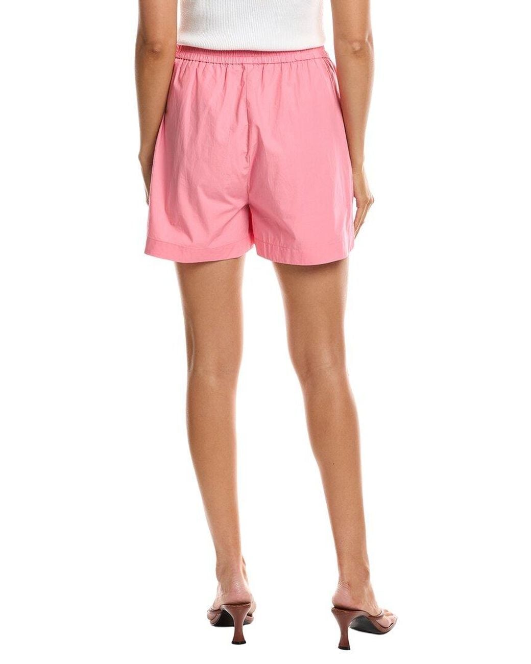 FRNCH Pink Cyana Woven Short