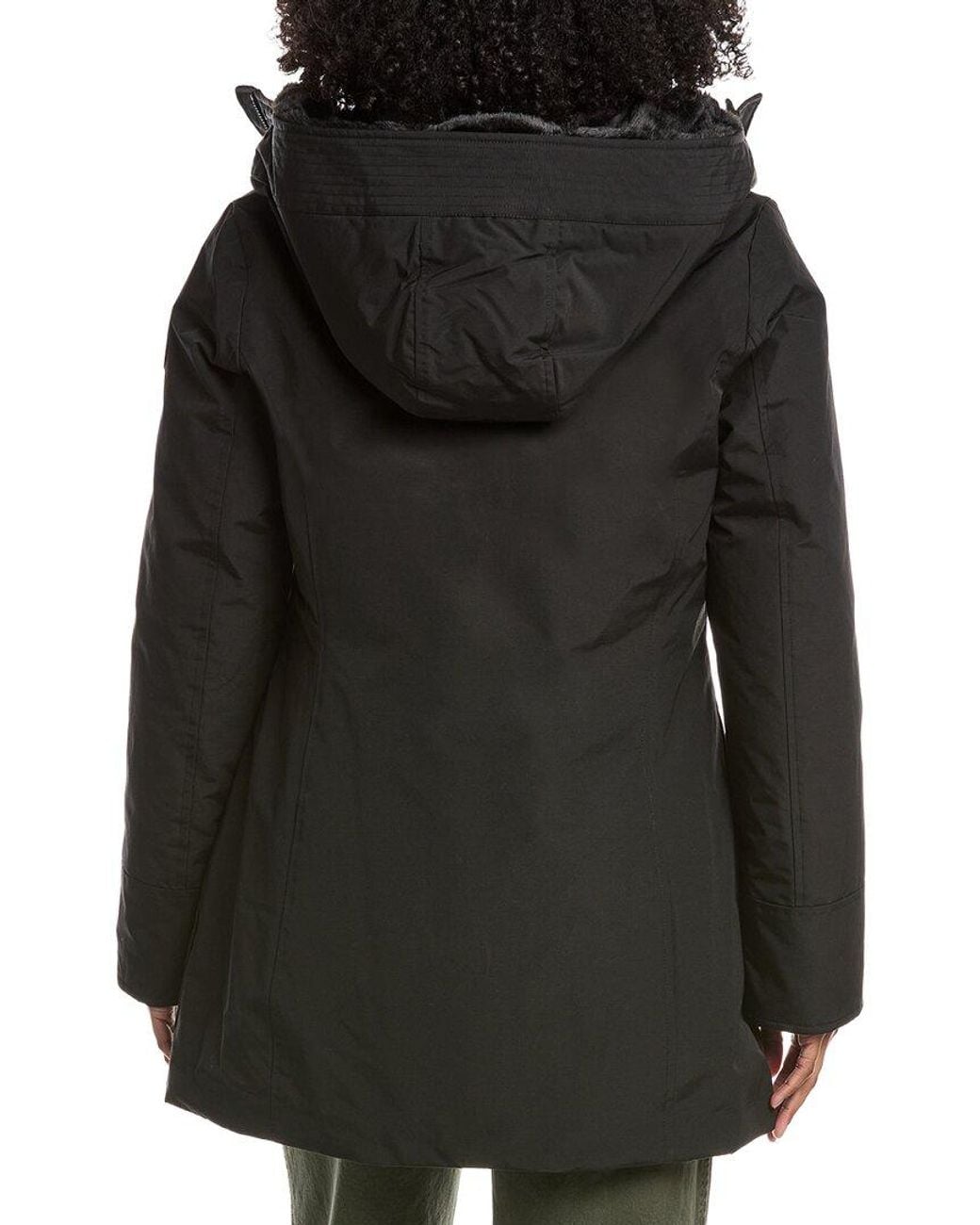 Woolrich Black Boulder Down Parka