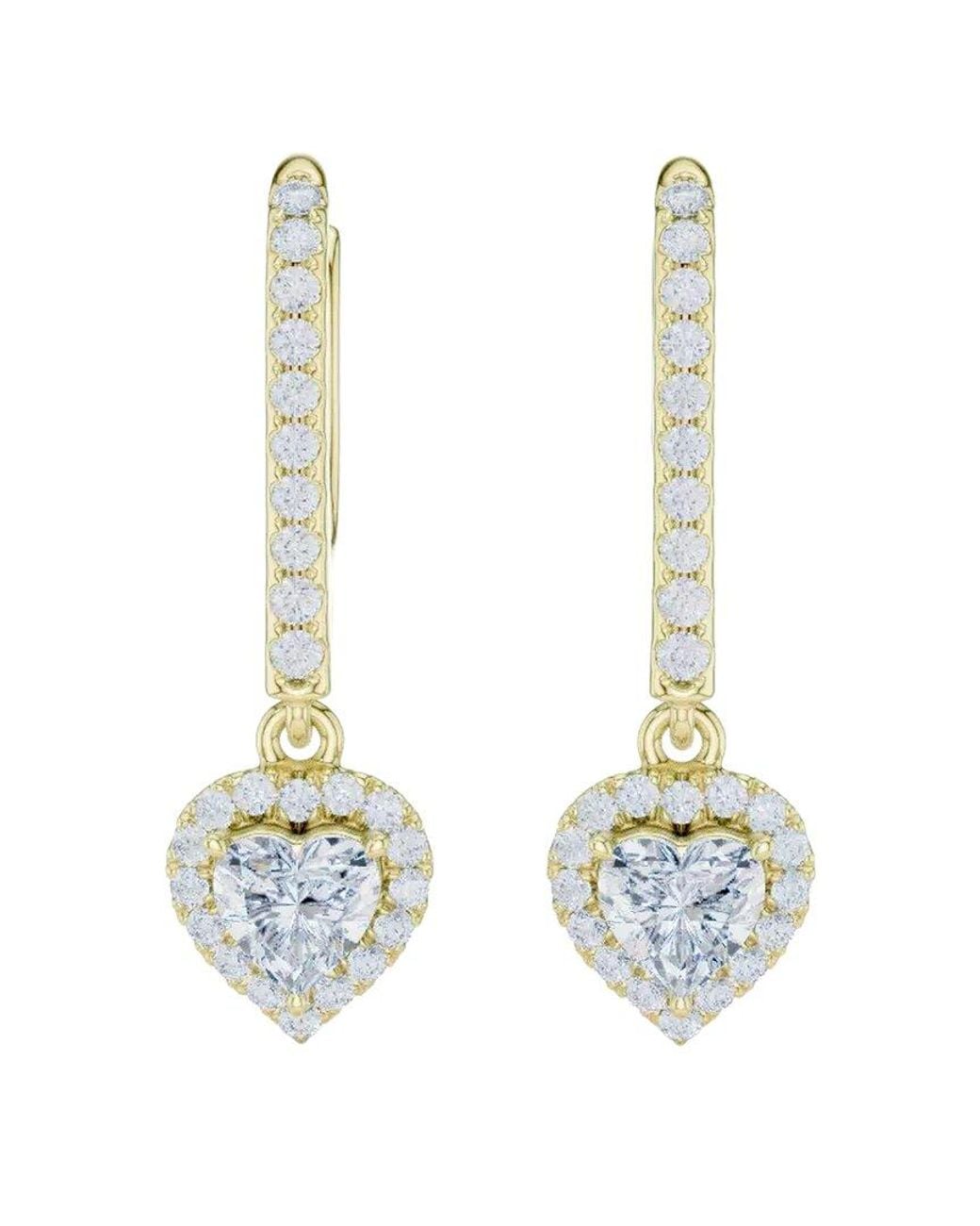 Lab Grown Diamonds White 14K 0.85 Ct. Tw. Lab-Grown Diamond Earrings
