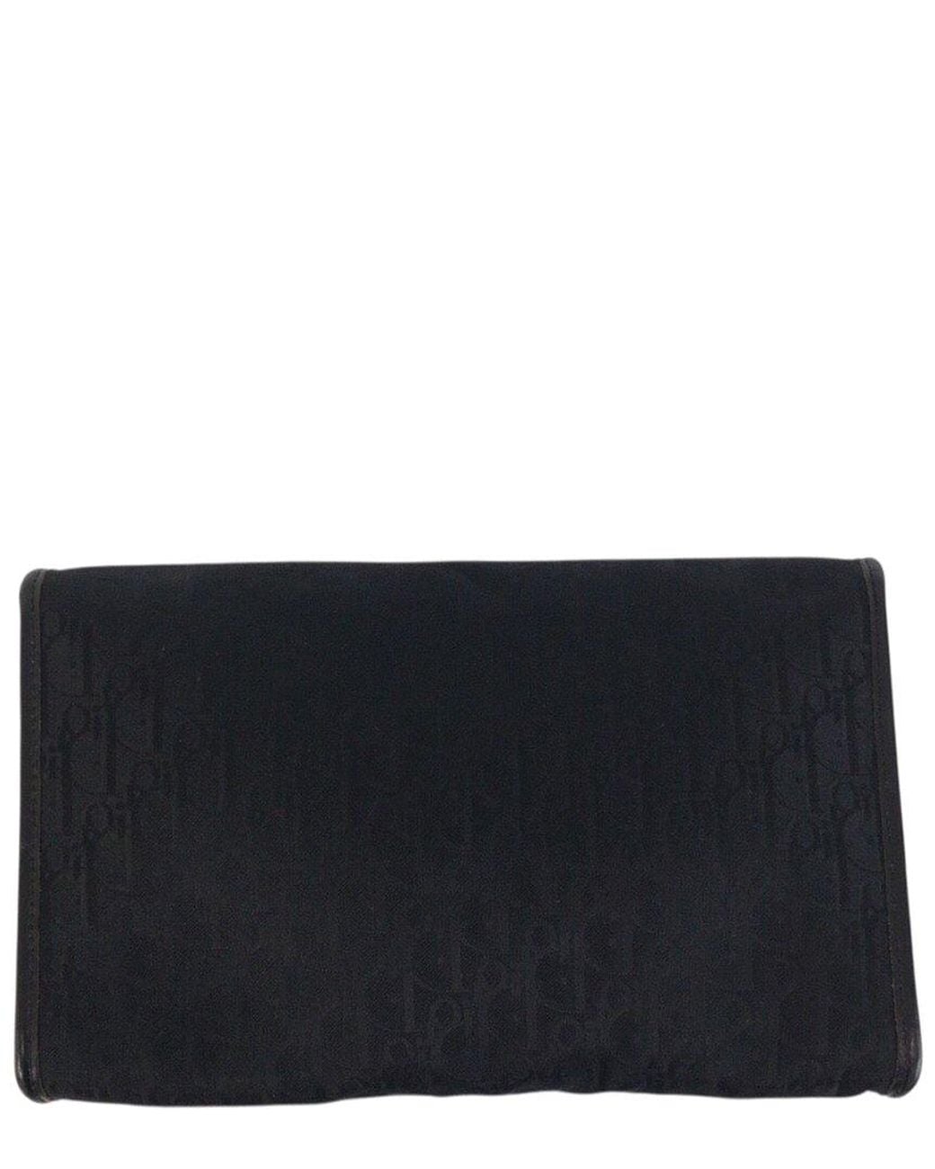 Dior Black Canvas Trotter Shoulder Bag (authentic Pre-loved)