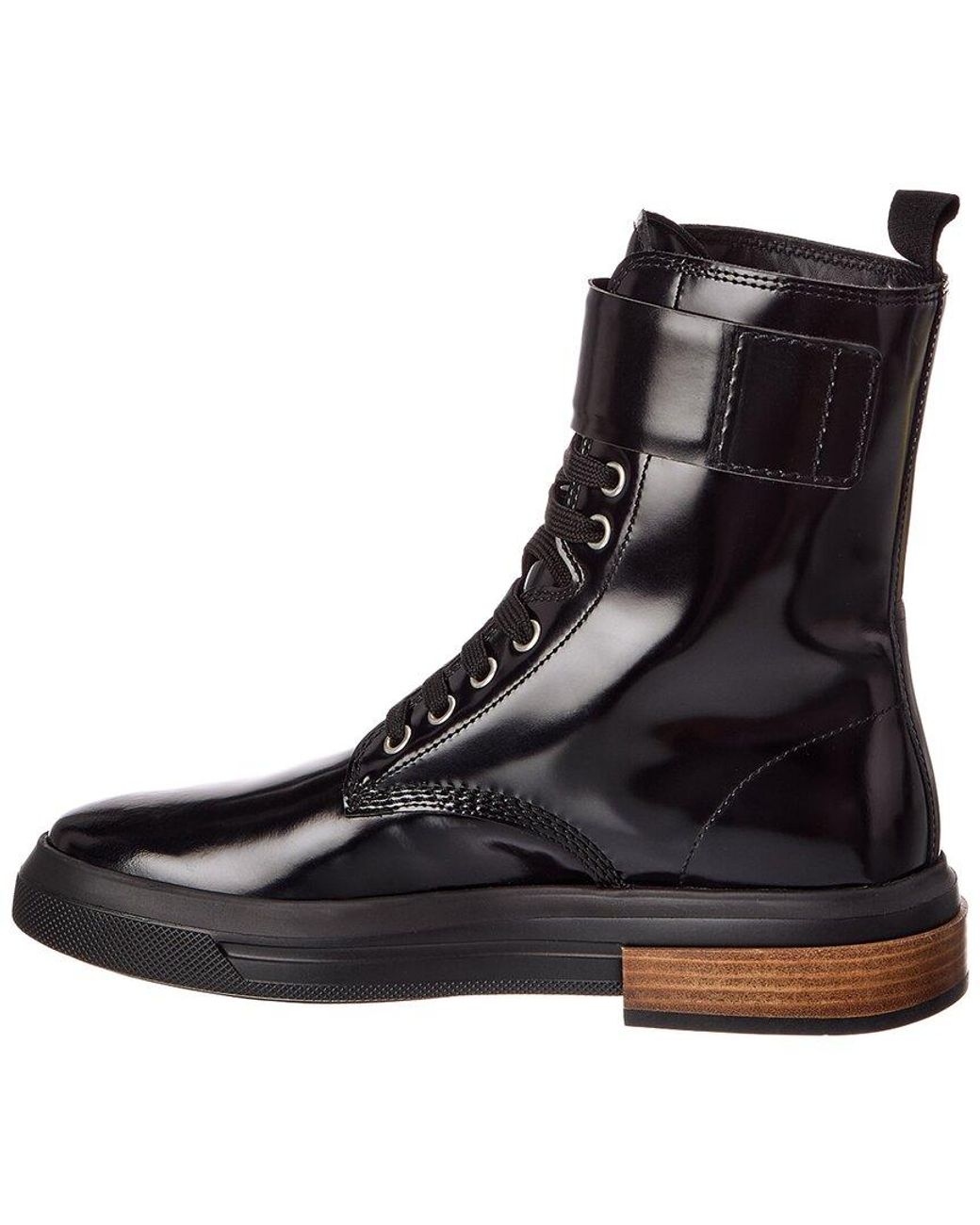 Tod's Black Leather Boot
