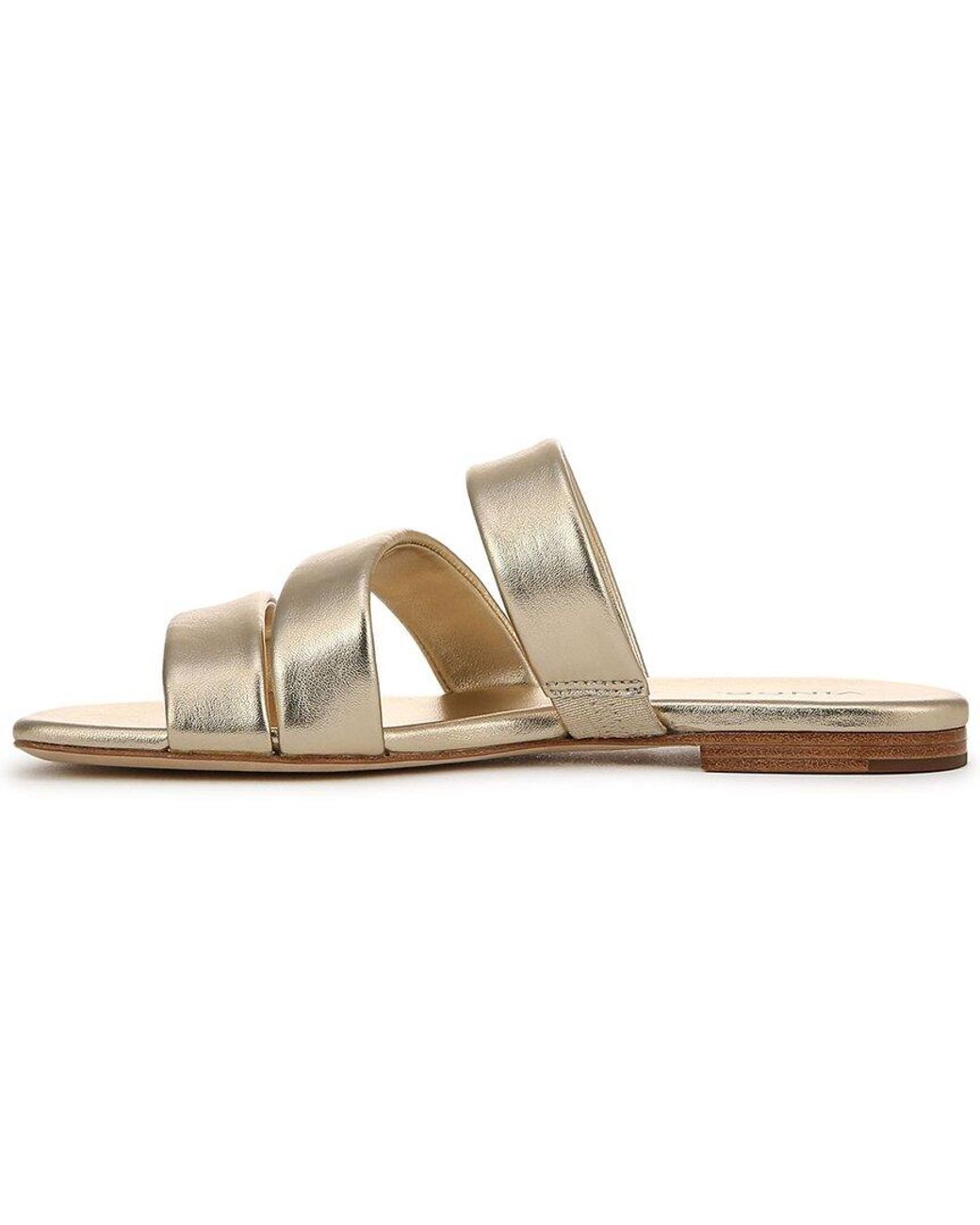 Vince White Dallas Leather Sandal