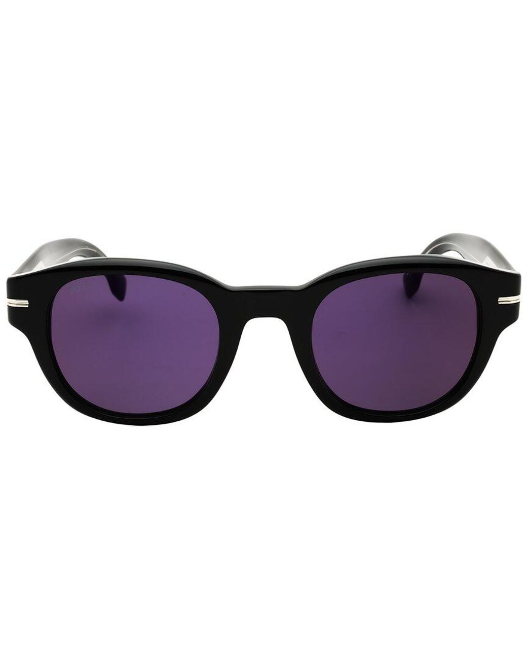 Boss Purple 48Mm Sunglasses