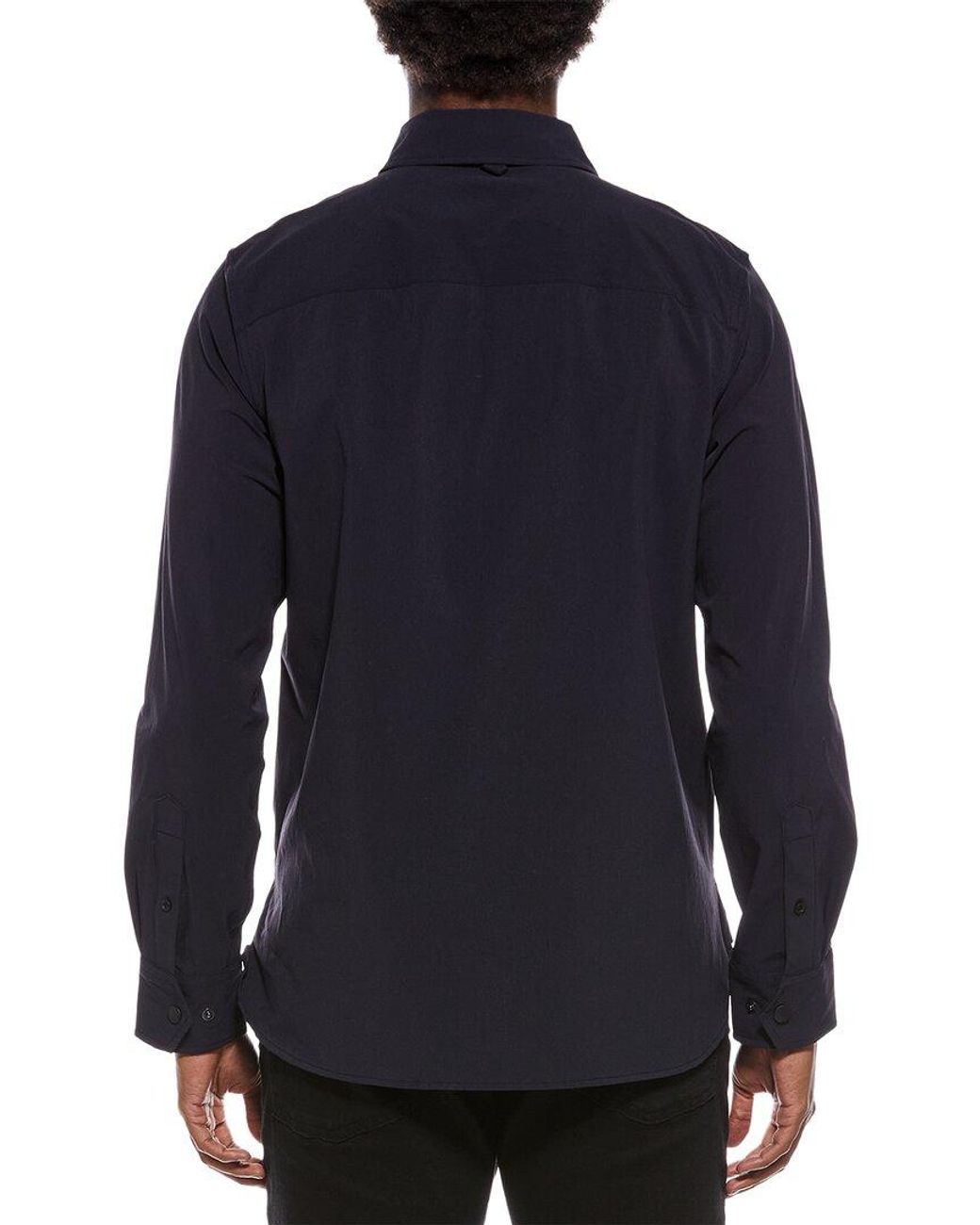 Rag & Bone Blue Utility Shirt Jacket for men