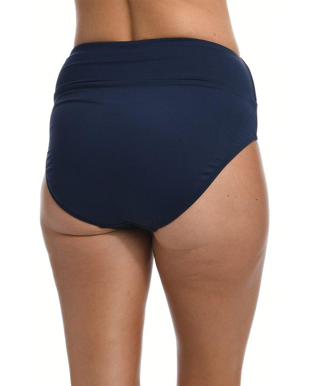 24th & Ocean Blue Solid Swim Bottom