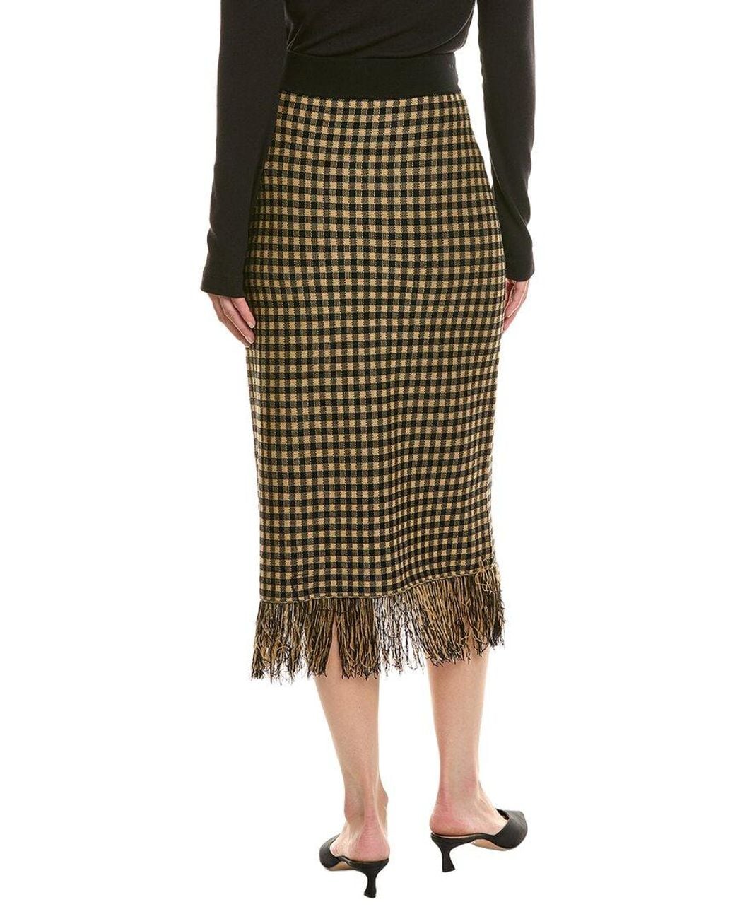 Nanette Lepore Green Pencil Skirt